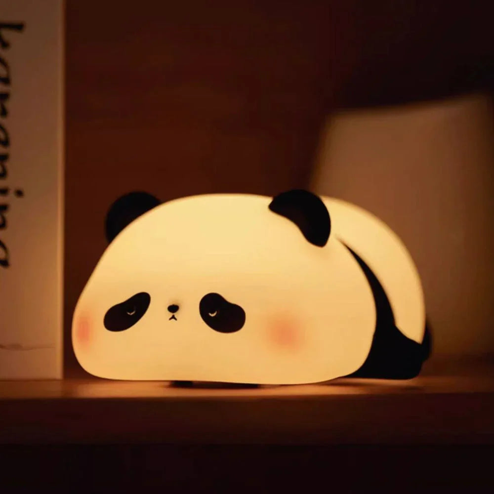 Night Light Silicone Animal Bedside Lamp