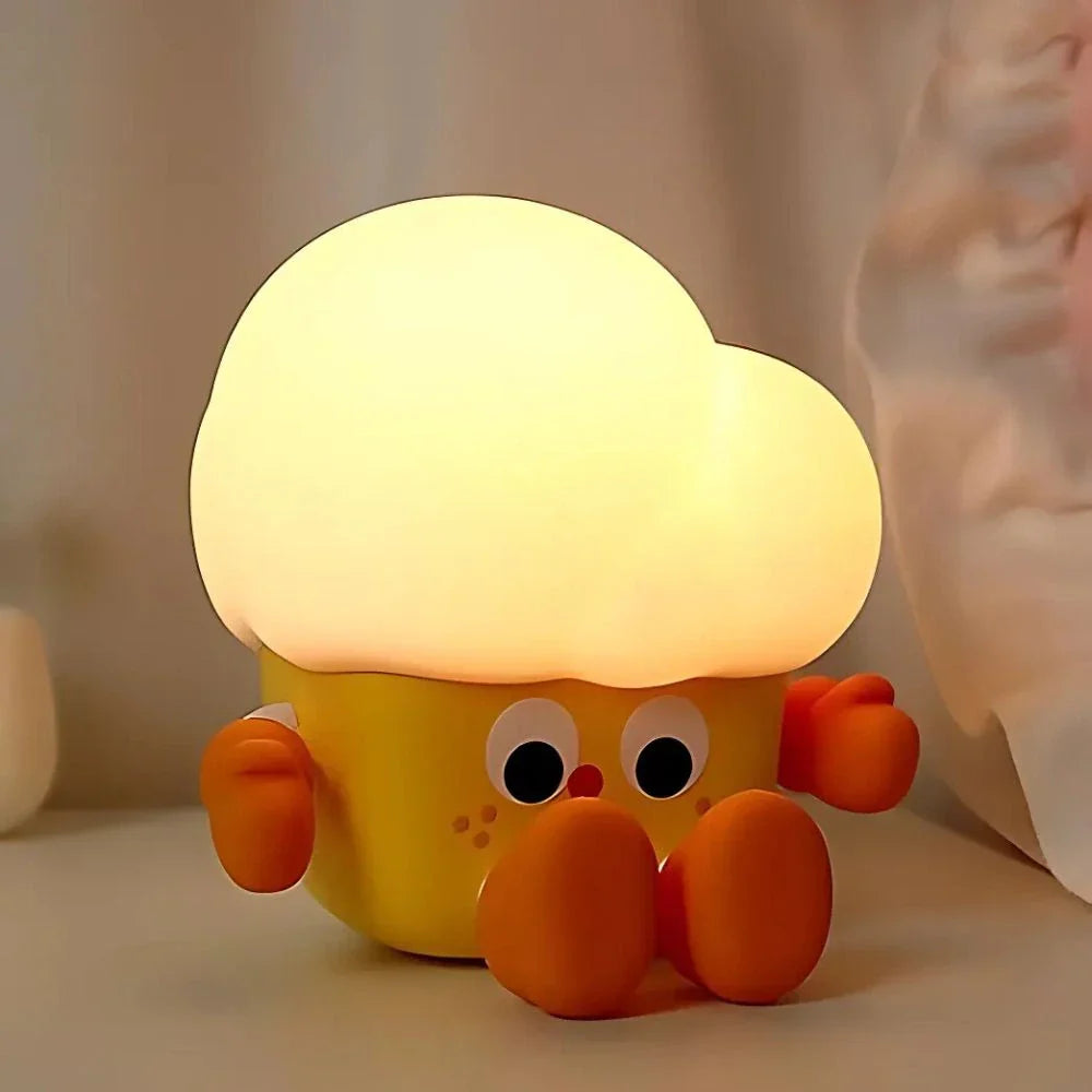 Night Light Silicone Animal Bedside Lamp