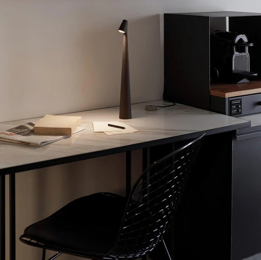 Table Lamp Portable LED Aluminium Rechargeable